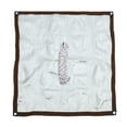 thumbnail image 1 of 1pc Gardening Sun Screen Thicken Sun Screen Heat Insulation Net Sun Shade Net Cloth Garden Supplies with Rope(White), 1 of 8