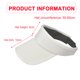 thumbnail image 2 of Gorra ajustable con viseras para el sol, unisex para niños, sombreros deportivos atléticos, protección UV para niños de 4 a 10 años, 2 of 5