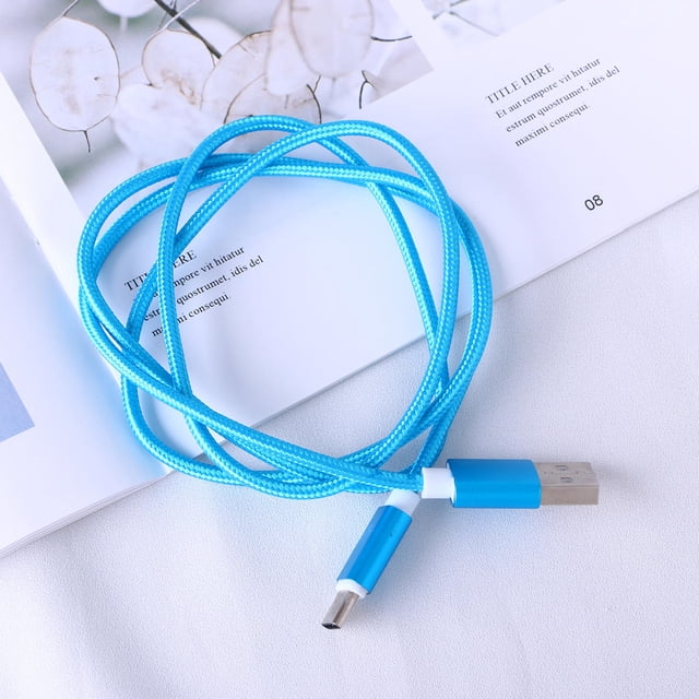 unbranded Cable USB Tipo C De Nylon Para Y Transferencia De Datos En Teléfono
