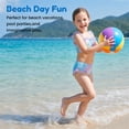 thumbnail image 4 of Girls Swimsuit 3 Piece Mermaid Set Swimsuit Fish Tail Skirt Bottom Bathing Suit Bikini Swimwear for Kids Girls 4-5 Years Beach Pool Party, 4 of 10