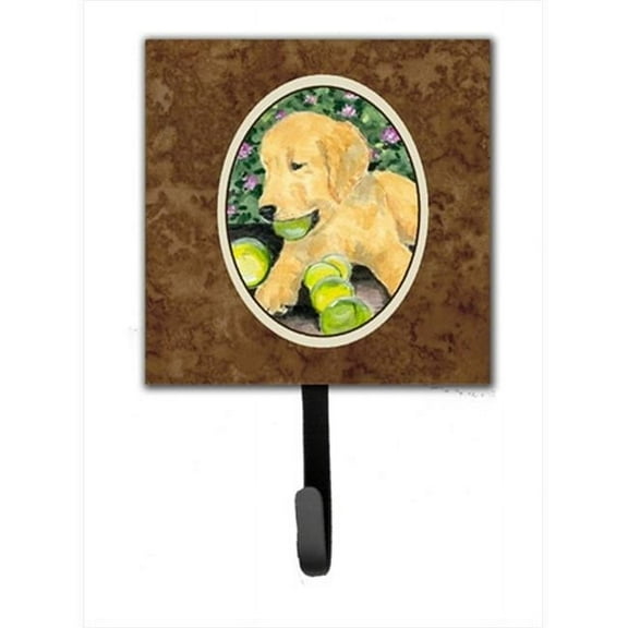 4.25 x 6 in. Golden Retriever Leash Or Key Hook