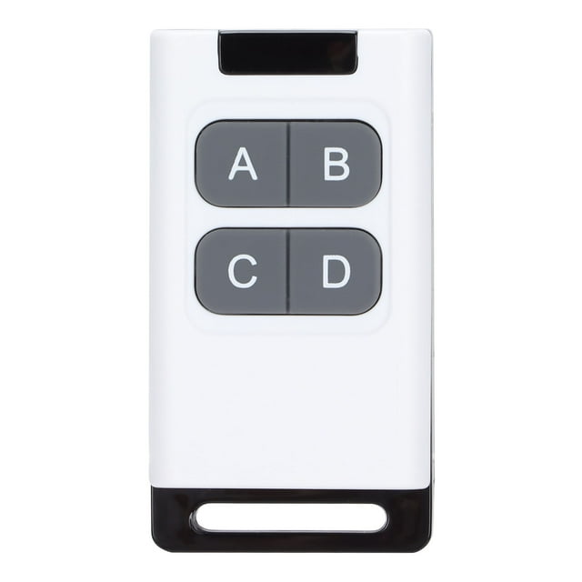 Control remoto inalámbrico RF de 4 canales y 433 MHz para puertas de garaje, productos de seguridad para el hogar.