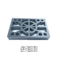 thumbnail image 4 of Soidarity Elevadores de monopatín de 2 piezas, almohadillas de absorción de impacto de cuero PU para monopatín al aire libre, junta de arandela de Patinetes eléctricos 12mm Soidarity OD024804-03, 4 of 6