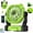 Green, variant on Rechargeable 20000mAh Outdoor Fan with LED Lantern, Portable Camping Fan with Timer & Rotation for Tent, Golf, BBQ, Travel, Power Outage, Party