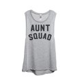 thumbnail image 1 of Thread Tank Aunt Squad Women's Sleeveless Muscle Tank Top Sport Grey Small, 1 of 4
