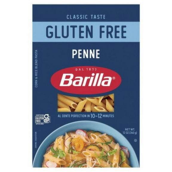 2 Pack - Barilla Pasta Penne Gluten Free Box 12 oz Package May Vary