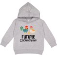 thumbnail image 2 of Inktastic Future Chicken Farmer Childs Toddler Hoodie, 2 of 4
