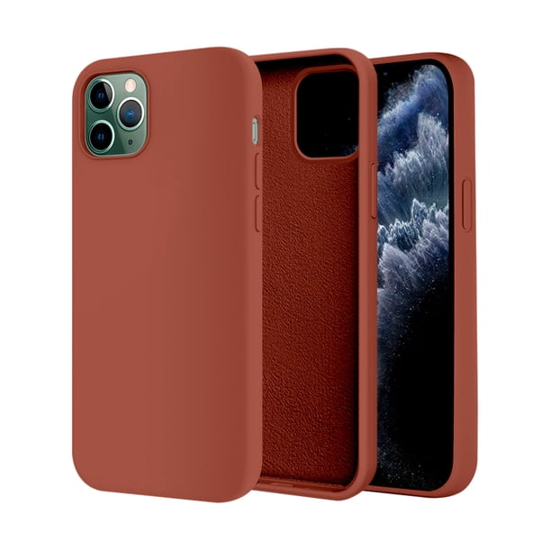 Funda de Protección para iPhone 11 Pro - Sovico - Silicón con Forro de Microfibra