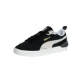 thumbnail image 1 of PU & MA Men's Suede Bloc Trainers, Black, 1 of 6