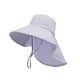 thumbnail image 1 of Sombrero de pescador con protección solar para jardinería, senderismo callejero y actividades al aire libre. Púrpura, 1 of 9
