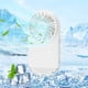 thumbnail image 1 of Precios Bajos, Ventilador portátil pequeño de mano, miniventilador USB sin escobillas, lámpara LED, ventilador portátil de gran tamaño Akmoler, 1 of 8