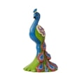 thumbnail image 2 of Enesco Jim Shore Heartwood Creek Mini Peacock Figurine, 5 Inch, Multicolor, 2 of 3