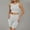 Grey, variant on Women'S Casual Top And Pants Short Sleeve Shorts Pajamas Set