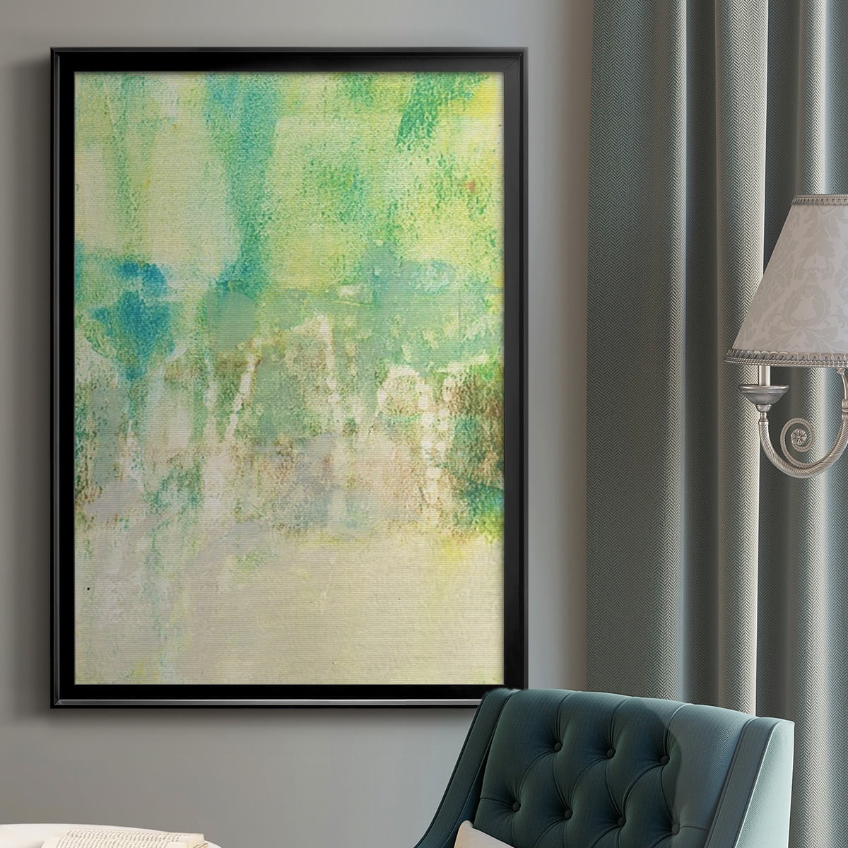 Serus II Premium Framed Print, in Gold, Black, or Silver - Ready to Hang