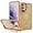 Orange, variant on Case for Galaxy S24 FE,Military Grade Drop Full-Body Shockproof Protective Lens Holder Kickstand with Wireless Charging TPU PC Phone Case for Samsung Galaxy S24 FE 5G,2024 (Orange)