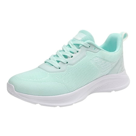 Simplicity Lady Shoes Couple Models Womens Spring And Autumn New Korean Version Breathable Lightweight Student Running Shoes Mesh Sports Casual Shoes