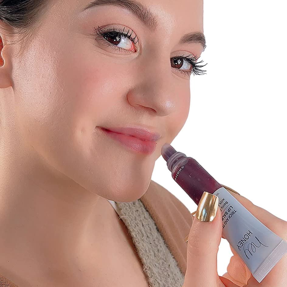 Hey Honey Skincare TRICK AND TREAT LIP BALM - Berry - 15mL | 0.5 FL. OZ.