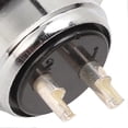 thumbnail image 3 of 2PCS Aviation Plug Connector 2 Pin Round Zinc Based Alloy Shell Silver Plated Copper Wire Connector AC DC 250V 20mm, 3 of 5