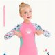 thumbnail image 4 of Soidarity Traje de buceo para niños con de buceo, traje de buceo portátil para mantener el calor, a prueba de sol, protección Flexible, Deportes acuáticos Rosa METRO Soidarity OD003300-02, 4 of 6