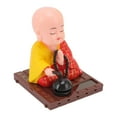 thumbnail image 3 of Little Monk Figurine,Buddhist Monk Doll Solar Monk Figurine Solar Powered Monk Doll Proven Performance, 3 of 12