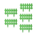 thumbnail image 4 of Flower Edging Panel, Garden Fencing, Flexible Detachable Ornament, Landscape Edging Garden Edging Border for Park Balcony Patio Yard Lawn 5Pcs Green, 4 of 8