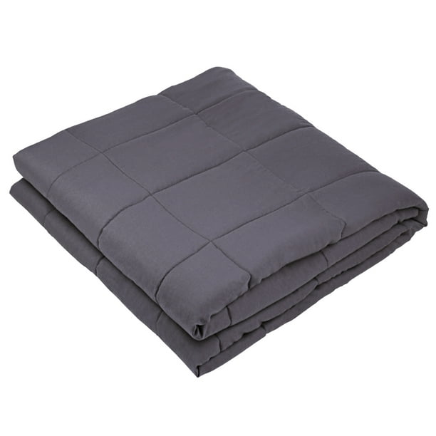 Weighted Blanket (60" x 80",20 lbs) Cotton Heavy Blanket to Improve