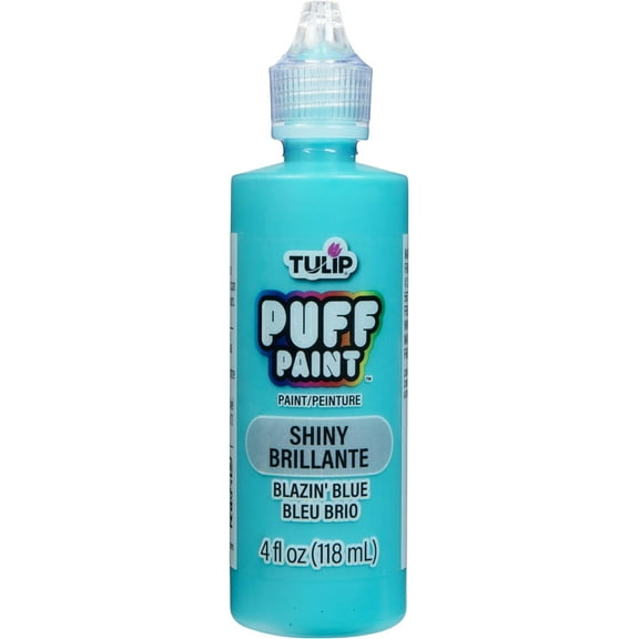 Tulip Dimensional Fabric Paint 4oz-Slick - Blazin' Blue