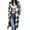Black, variant on New Fall Collection,AXXD Loose Plaid Printed Button Pocket Cardigan for Women Dressy Summer Clearance Black Size 8