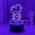 thumbnail image 1 of Luz nocturna Jokers LED 3D que cambia de color para niños con base, 1 of 5