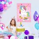 thumbnail image 5 of Juego de Fiesta ASTARON Poner el Cuerno en el Unicornio con 30 Pegatinas, 5 of 6