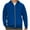 Blue, variant on Fmbrln Mens Casual Solid Hoodies Long Sleeve Full Zip Up Hooded Sweatshirts Loose Comfy Sweatshirts Coat with Pockets Fall Fashion Outwear Black S