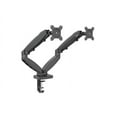 thumbnail image 3 of Rosewill Dual Monitor Mount, Full Adjustable Monitor Desk Mount Swivel Vesa Bracket with C Clamp, Grommet Mounting Base for 15 to 32 Inch Computer Screens - Each Arm Holds 4.4 to 19.8lbs, 3 of 5