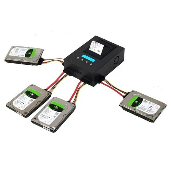 EZ Dupe 1 to 3 Hard Drive Duplicator - SATA HDD SSD Cloner (HD Pal Pro) 36GB/Min