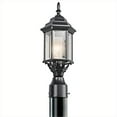 thumbnail image 1 of Kichler Builder 49256BK Chesapeake 1 Lanterne Extérieure Légère en Noir, 1 of 1