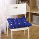 thumbnail image 2 of Sofa Vama Ropa de Cama Cojín de silla cepillado grueso con estampado de estrellas para oficina, estudiantes, para las cuatro estaciones, cojín para silla de comedor for Navideño, 2 of 4