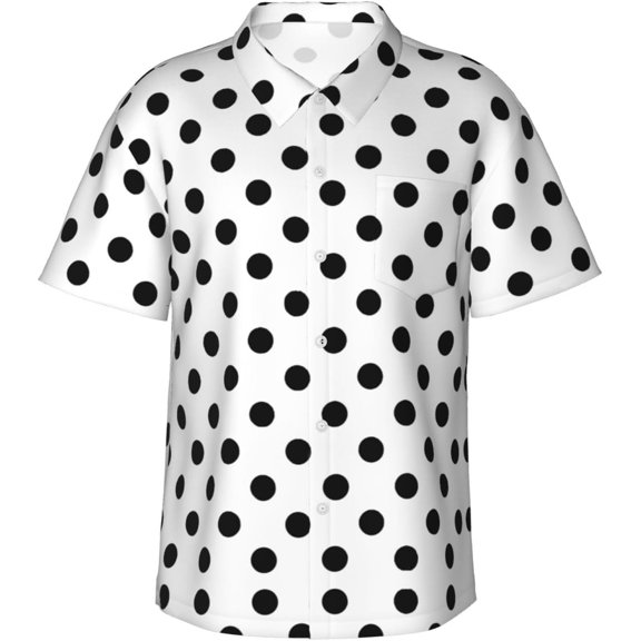 Save The Manatee Mens Hawaiian Shirt Short Sleeve Casual Button Up Tropical Summer Beach Shirt