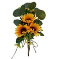 thumbnail image 1 of Comprado en un paquete de 2 accesorios decorativos para bodas con respaldo de silla simulada flores girasol ANGGREK Otros, 1 of 7