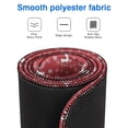 thumbnail image 3 of Long Mouse Pads for Desk,Red Christmas Deer and Snowflake Pattern Desk Mats on Top Of Desks, Desk Mouse Pad Extra Large with 3mm Non-Slip Base and Stitched Edge for Gaming,Office,Work,Home 47.3x23.6in, 3 of 5
