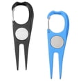 thumbnail image 3 of Miangastore 2 Pcs Outils de Réparation de Golfs Divot Fourche Outil de Réparation de Golfs Divot Léger Outil de Réparation de Gazon, 3 of 7