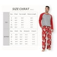 thumbnail image 4 of MINTREUS Men's Christmas Pajama Set Lightweight Sleepwear Long Sleeve Shirts and Bottoms Soft Comfy Pjs with Pockets, 4 of 7