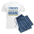 thumbnail image 6 of CafePress - I Stand With Ukraine Men's Light Pajamas - Men's Light Loose Fit Cotton Pajama Set, 6 of 7