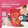 thumbnail image 6 of YouChews Apple Cider Vinegar Chews, Soft Chews for Digestion, 500mg ACV Gummies, 30 Count, Vegan & Sugar-Free, 30 Day Supply, 6 of 10
