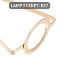 thumbnail image 3 of AURARMLET 2Pcs Golden Lamp Shade Kit American Style Bracket for Coffee Shop Decor, 3 of 8