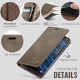 thumbnail image 2 of Wallet Case for Samsung Galaxy S25 Edge Leather Wallet Flip Cover with Card Holder, Kickstand, Magnetic Closure, RFID Blocking TPU Shockproof Phone Case Compatible with S25 Edge, 2 of 8
