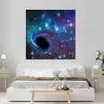 thumbnail image 2 of Idea4wall 2pcs Wormhole In Space Stick Wallpaper Removable Wall Murals Large Wall Stickers for Home Decoration, 48"x48", 2 of 5