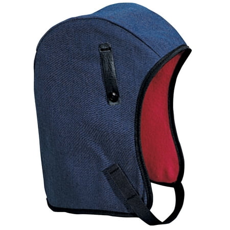 - WL4-45 Kromer High Quality Hard Hat Winter Liner with Denim Long Nape, Blue