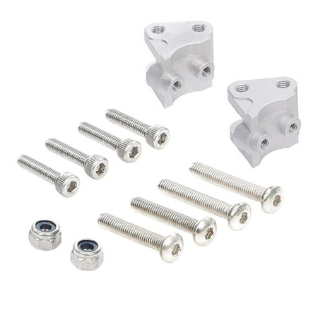 

Alloy Shock Mount Bracket with Screws Set Fit for Axial SCX10 II 90047 90046 RC Crawler Replacement