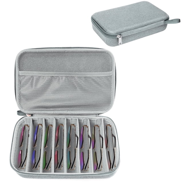 Funda organizadora de viaje para gafas de sol Bukere con ranuras ajustables