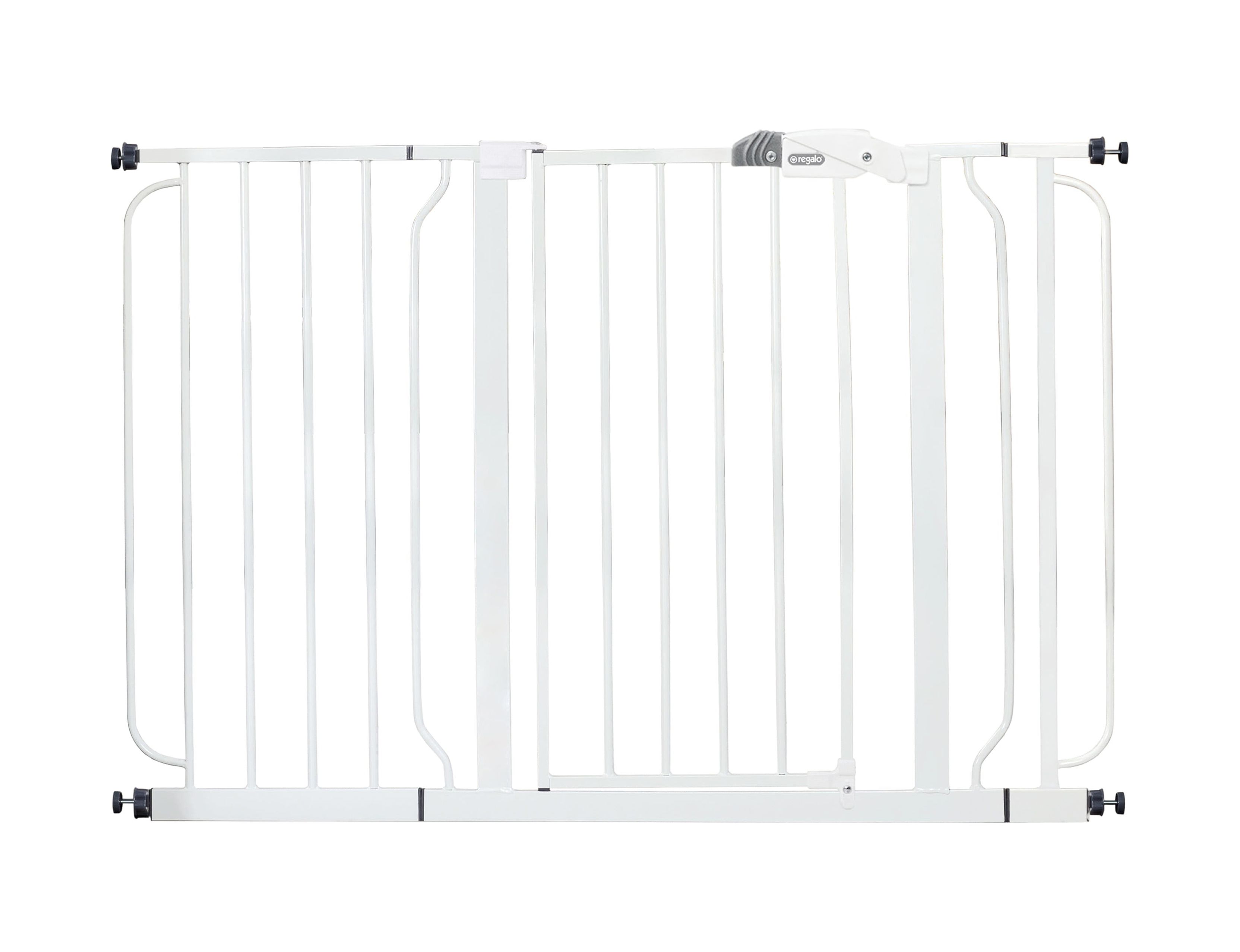 Regalo Easy Step 49-Inch Extra Wide Safety Gate, White photo 6