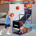 thumbnail image 2 of Set de juego de baloncesto tipo arcade NEUBSAW con aro ajustable para niños, 2 of 6